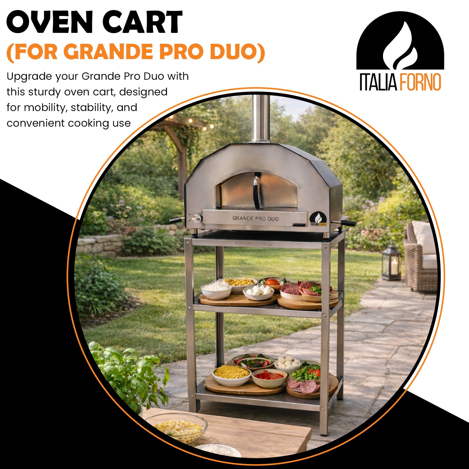 Oven Cart (for Grande Pro Duo)