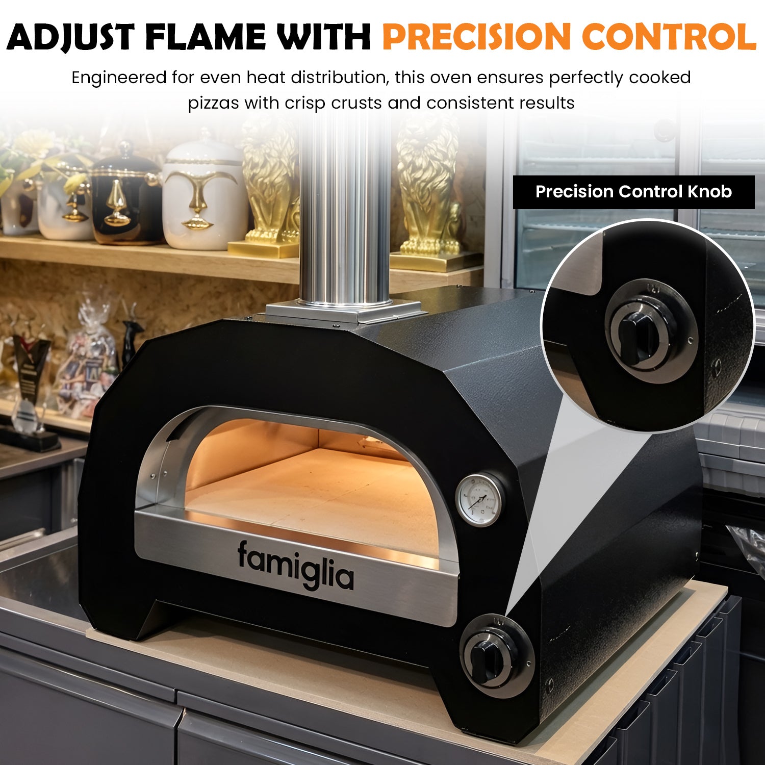 Famiglia Gas Pizza Oven by ItaliaForno