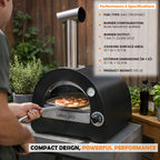 Allegro Compact Gas Pizza Oven by ItaliaForno