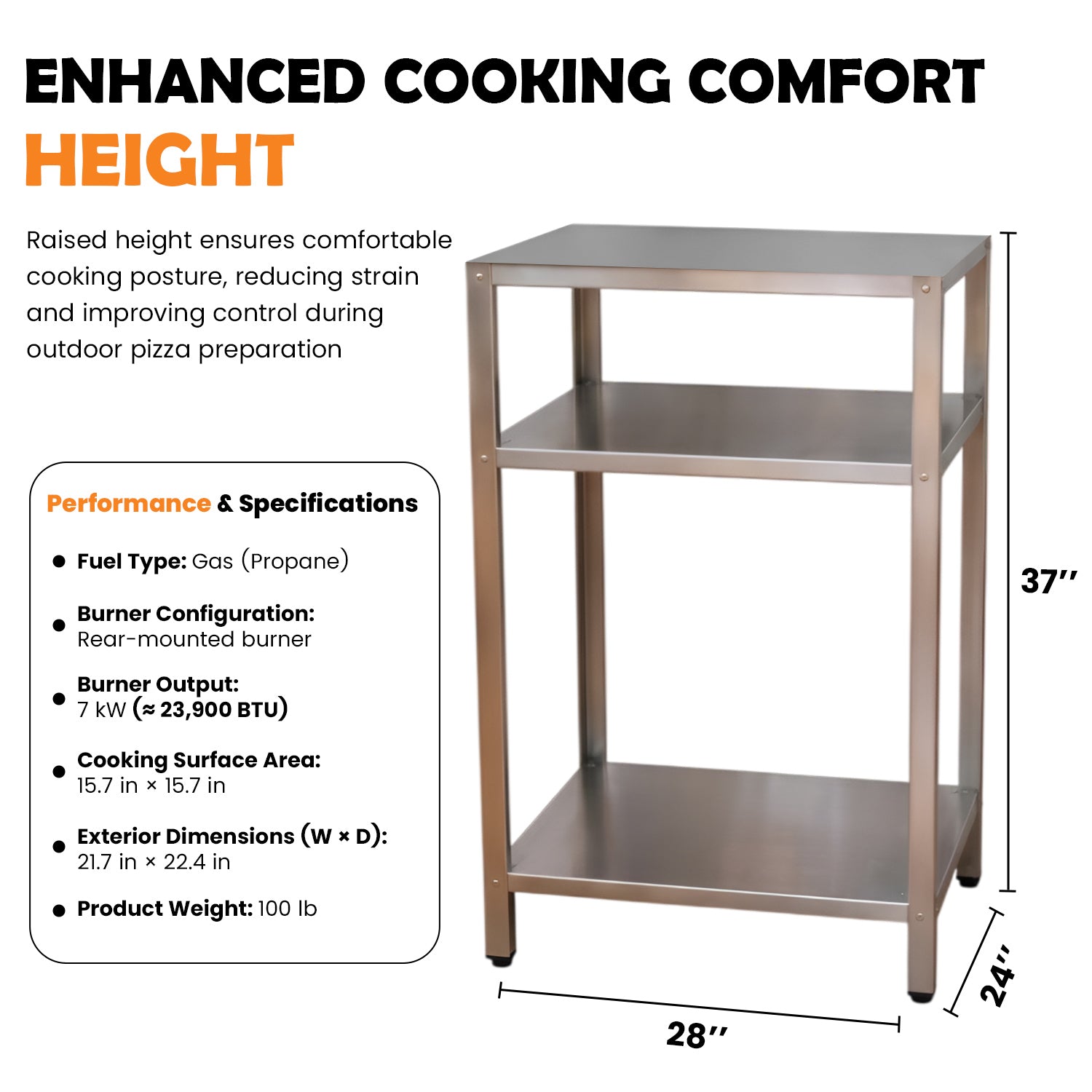 Oven Cart (Regular)