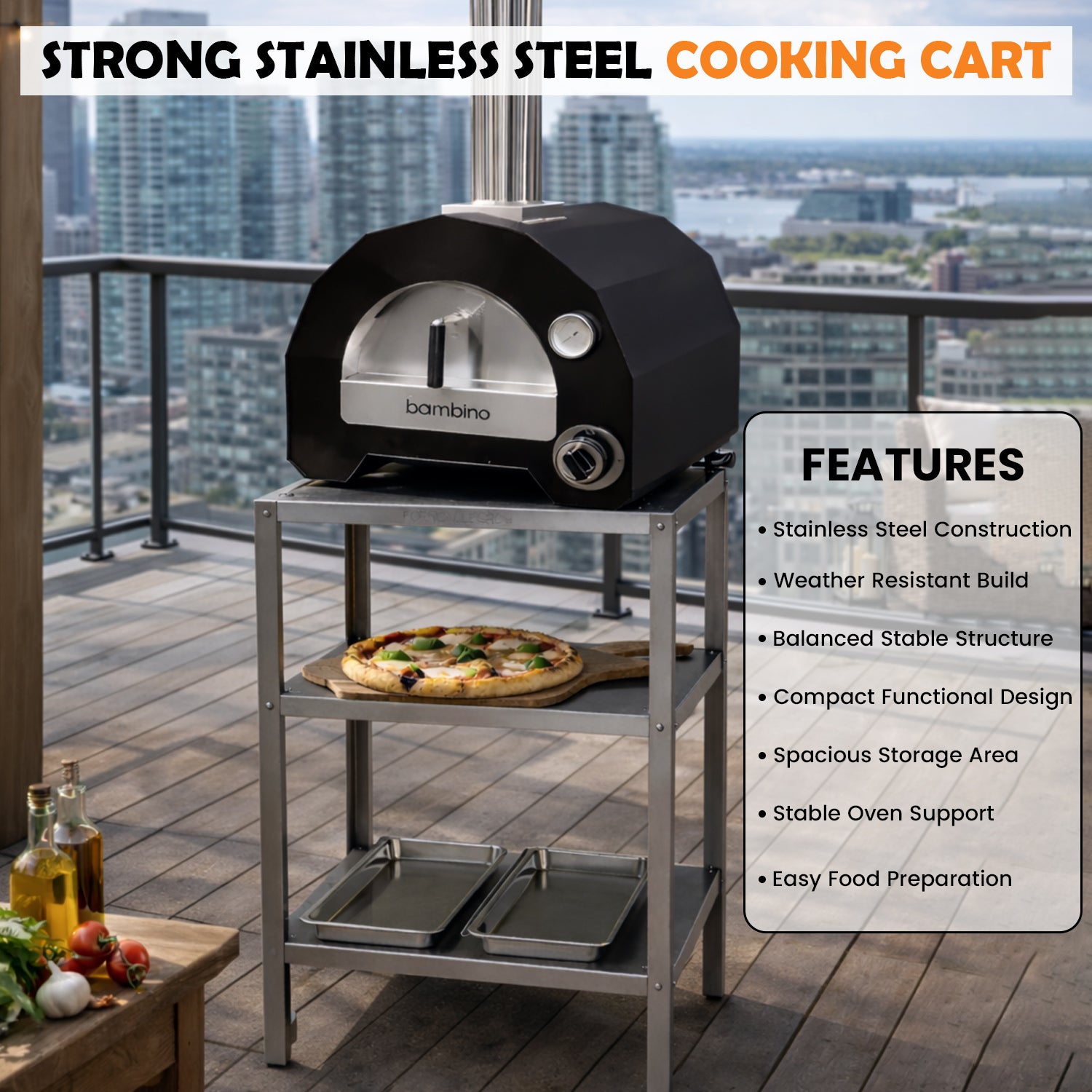 Oven Cart (Regular)
