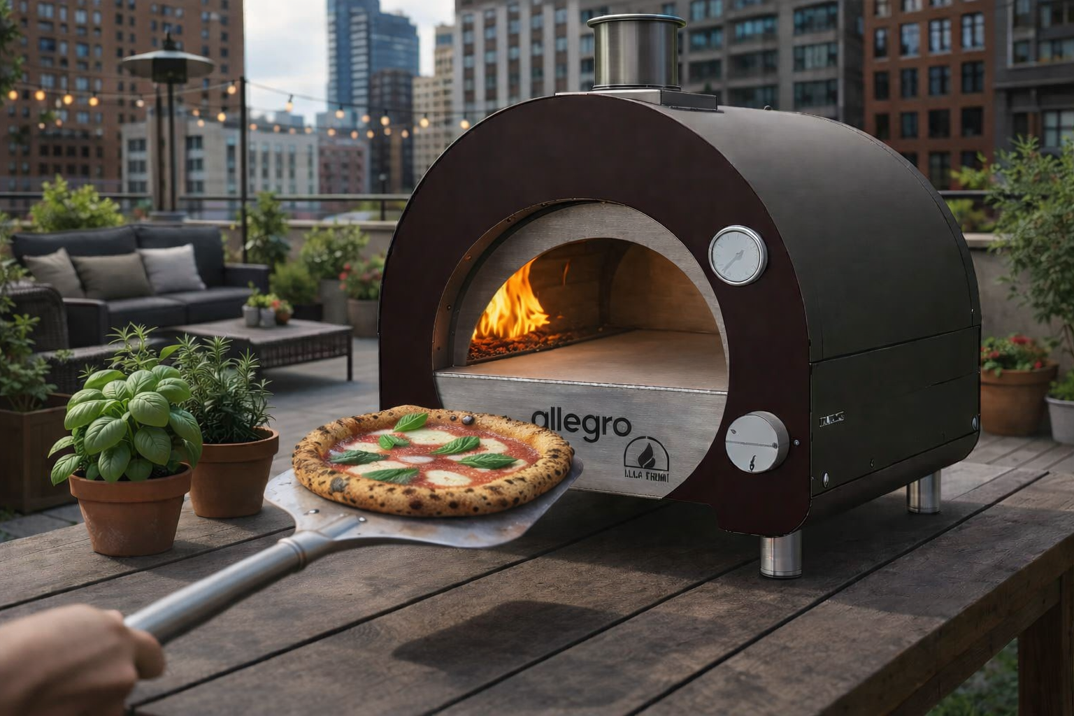 Allegro Compact Gas Pizza Oven by ItaliaForno
