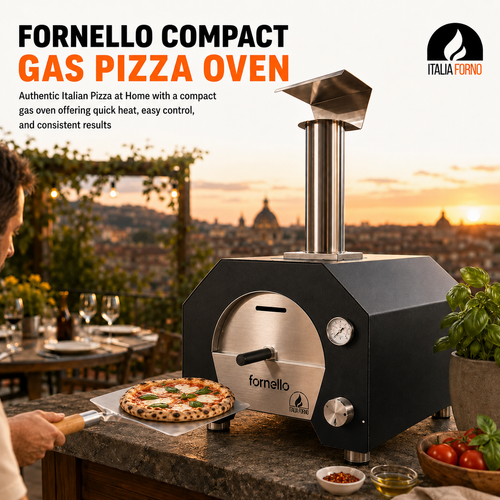 Fornello Compact Gas Pizza Oven by ItaliaForno