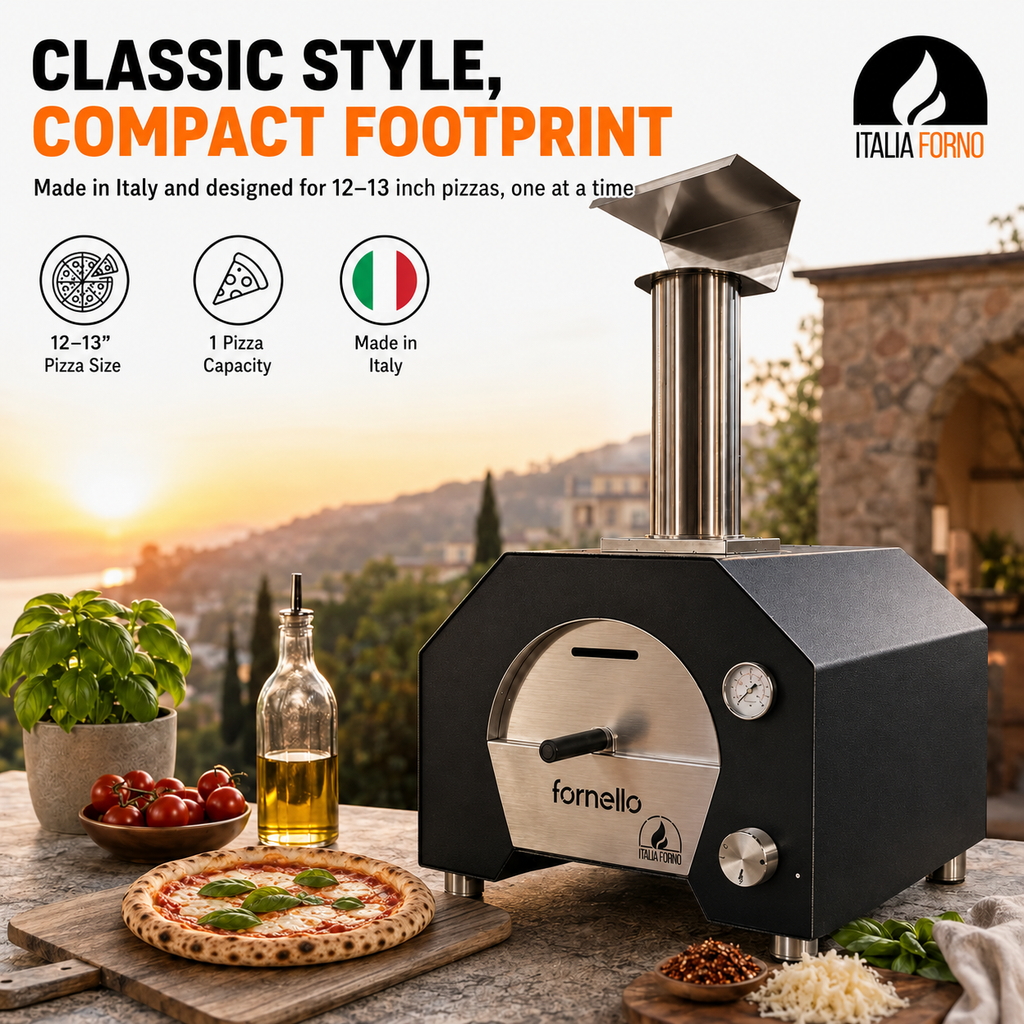 Fornello Compact Gas Pizza Oven by ItaliaForno