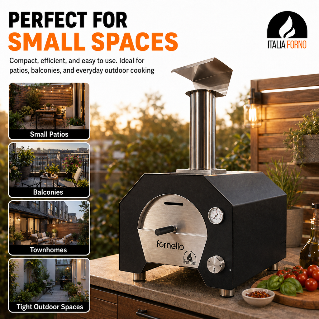 Fornello Compact Gas Pizza Oven by ItaliaForno