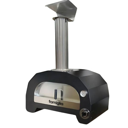 ItaliaForno Famiglia family-size Italian gas pizza oven for backyard cooking