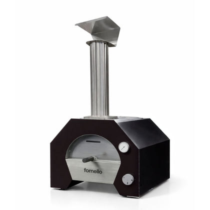ItaliaForno Fornello compact Italian gas pizza oven with five-sided dome