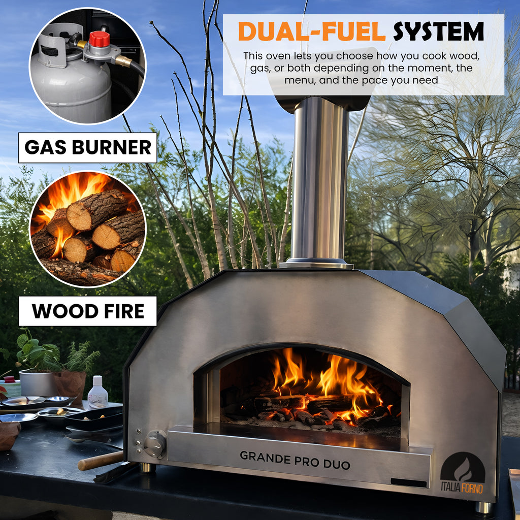 Grande Pro Duo Gas Pizza Oven by ItaliaForno