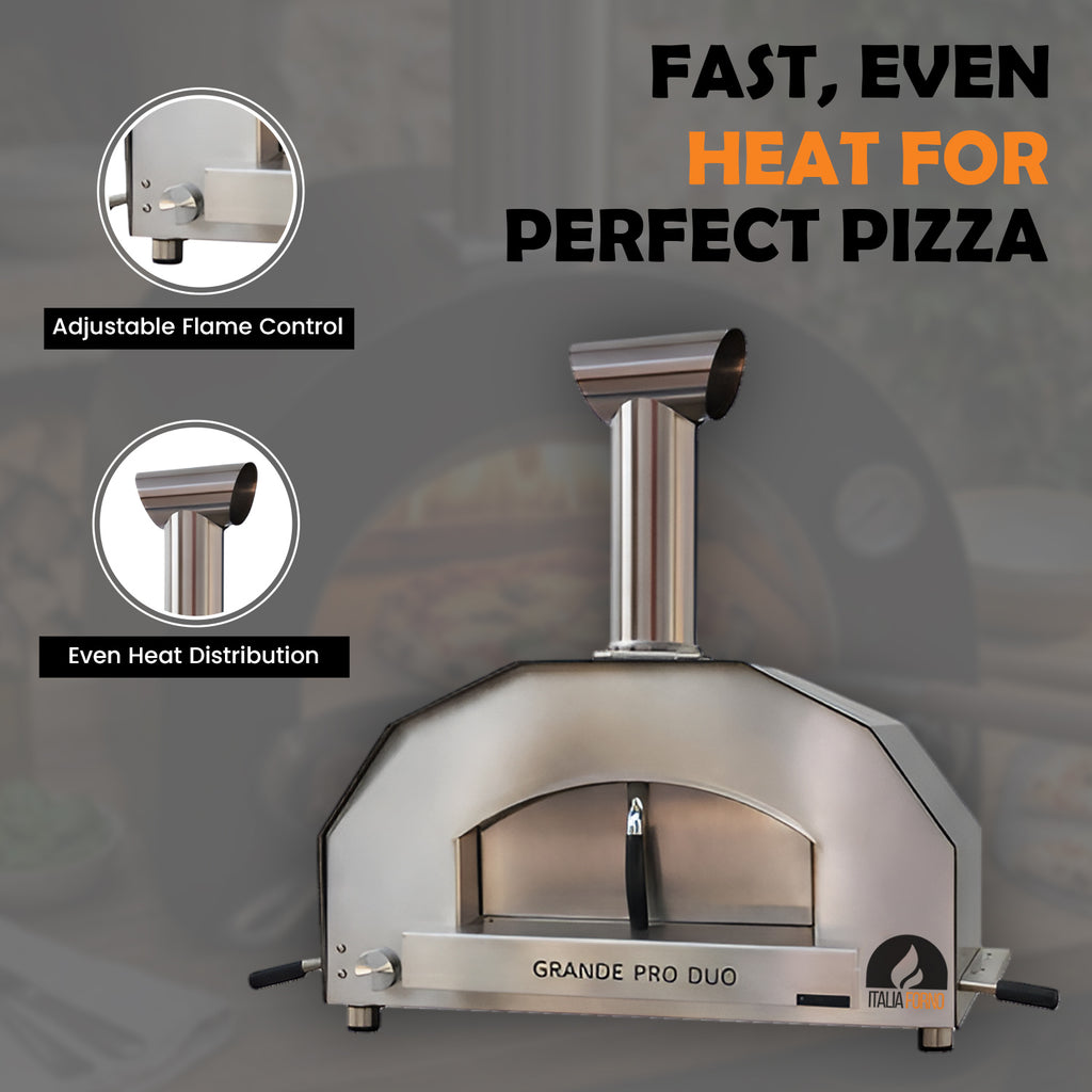 Grande Pro Duo Gas Pizza Oven by ItaliaForno