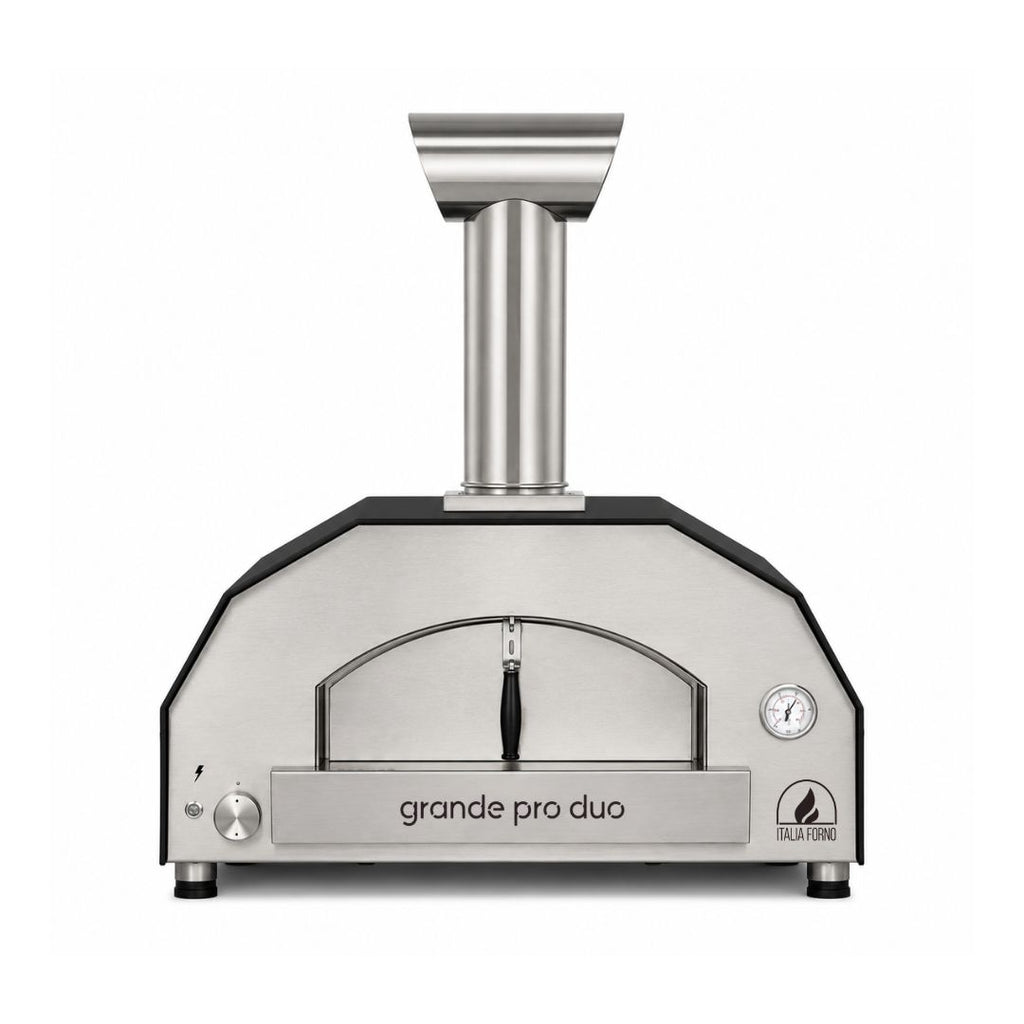 ItaliaForno Grande Pro Duo large hybrid Italian pizza oven for outdoor cooking