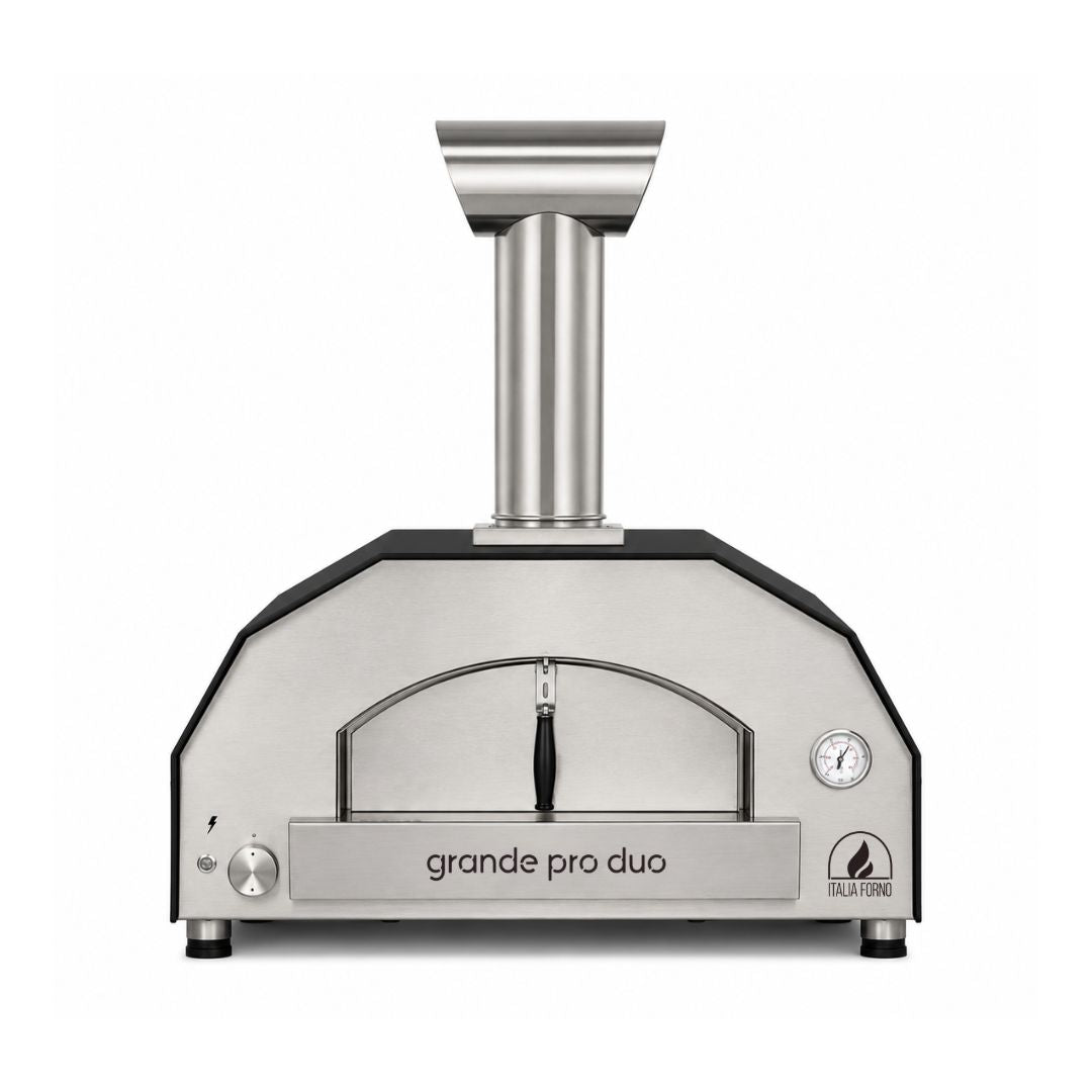 ItaliaForno Grande Pro Duo large hybrid Italian pizza oven for outdoor cooking