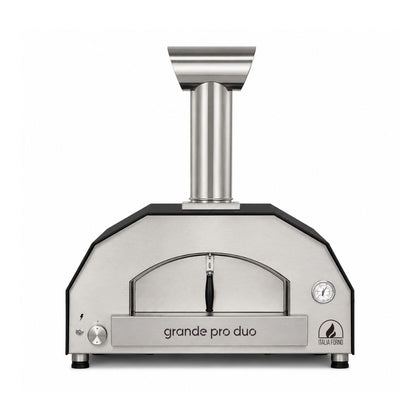 ItaliaForno Grande Pro Duo large hybrid Italian pizza oven for outdoor cooking