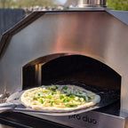 Launching a pizza into the ItaliaForno Grande Pro Duo