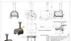 Allegro Compact Gas Pizza Oven by ItaliaForno