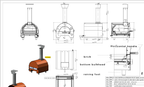 Bambino Compact Gas Pizza Oven by ItaliaForno