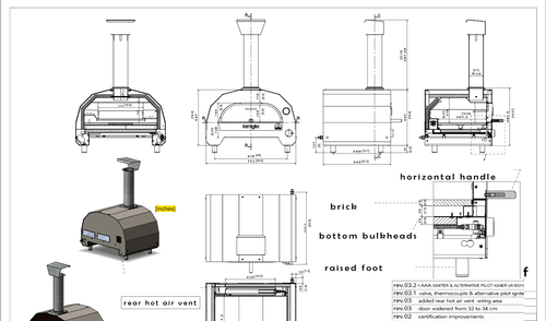 Famiglia Gas Pizza Oven by ItaliaForno