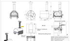 Fornello Compact Gas Pizza Oven by ItaliaForno