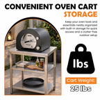 Oven Cart for Compact Series